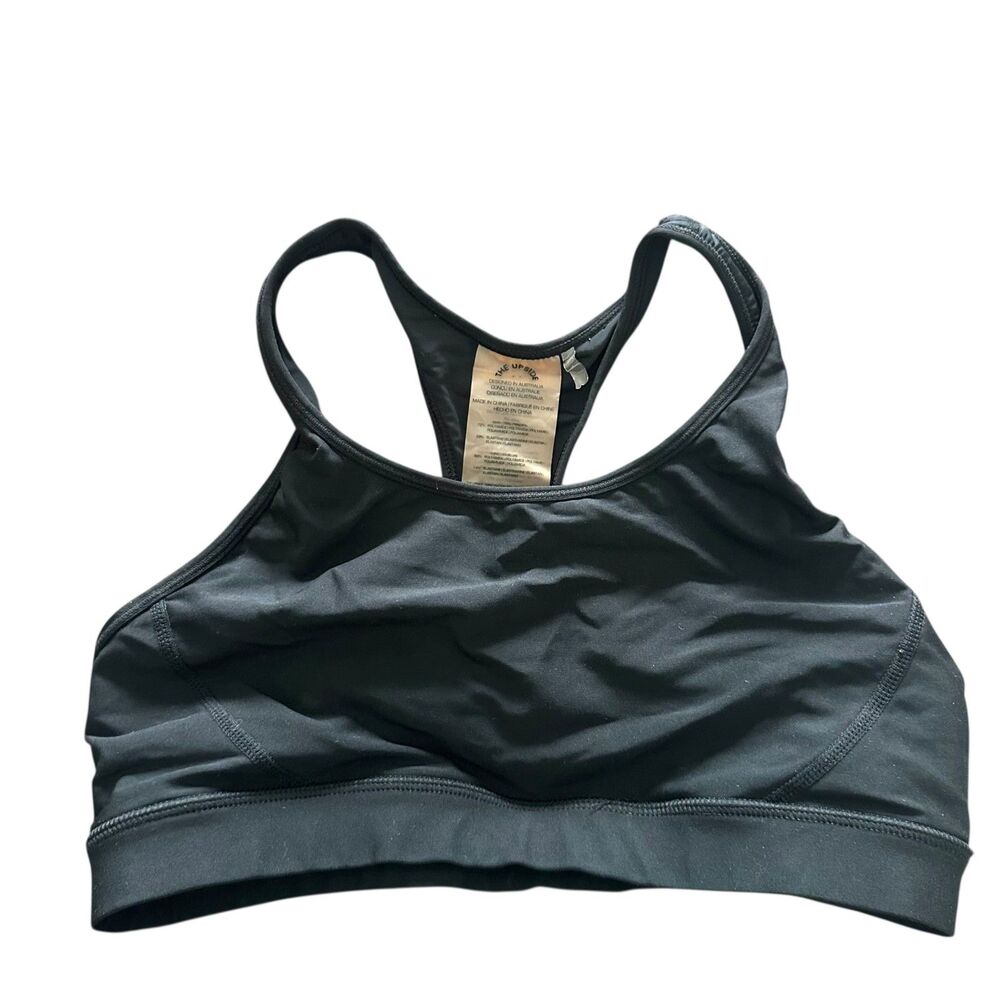 THE UPSIDE Racerback Sports Bra Black Sz 6‎